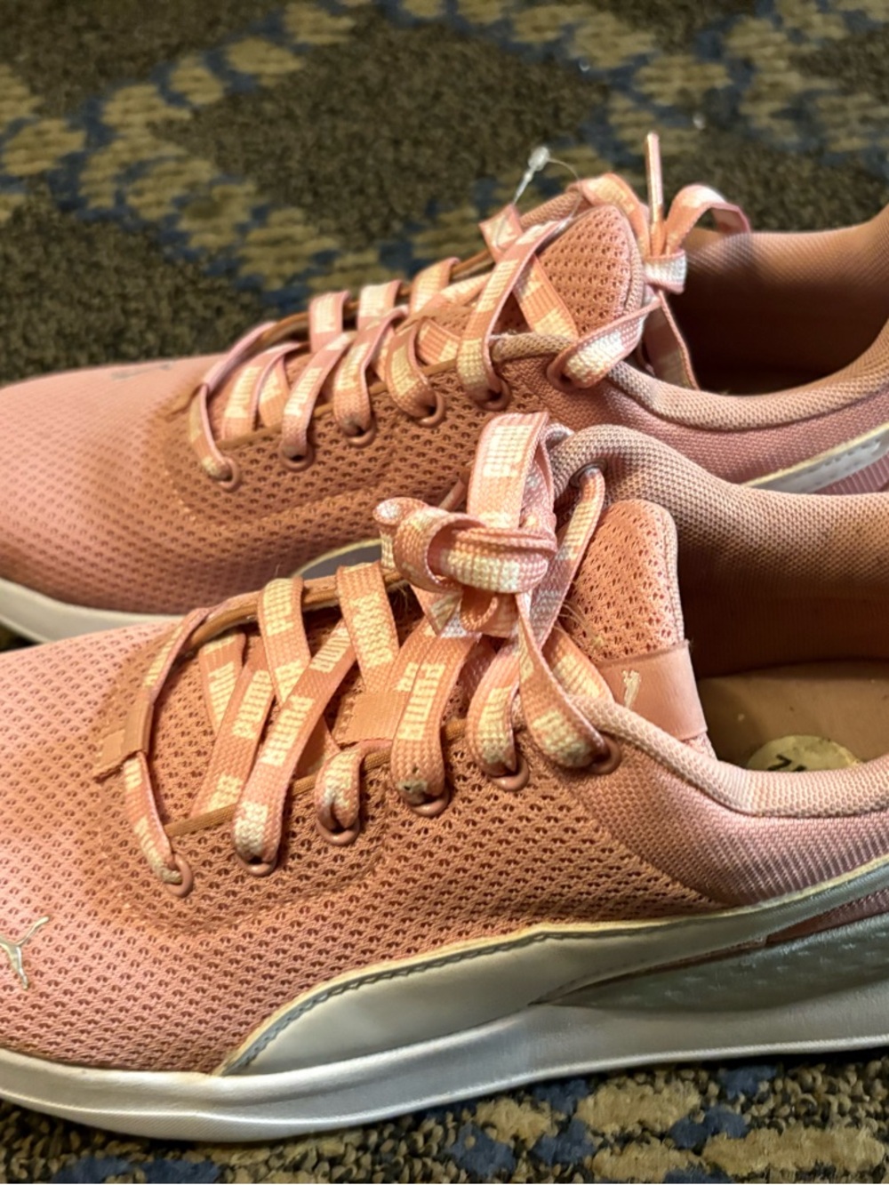 Women's Pink Athletic Sneakers - Lightweight Comfort
